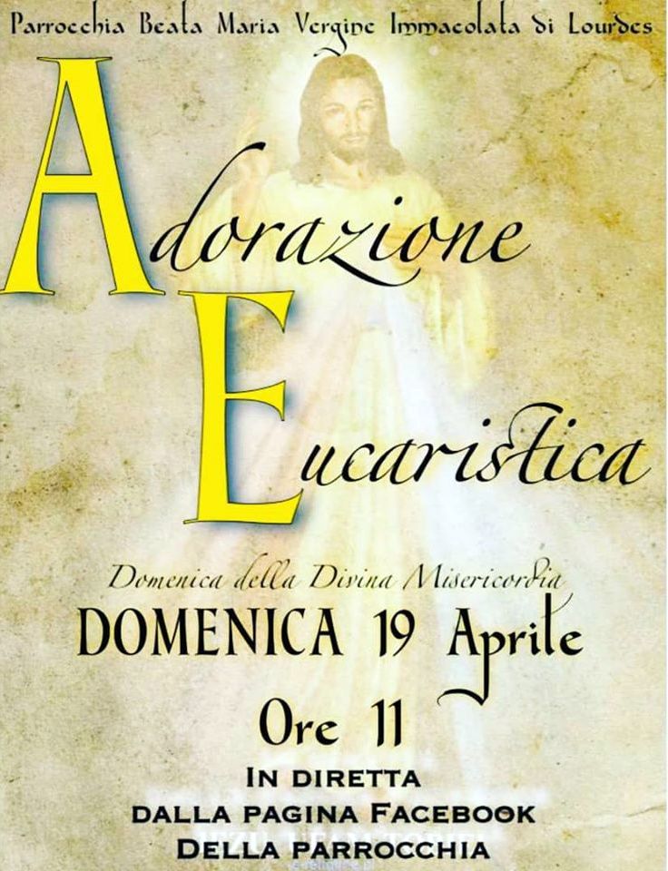 Adorazione 19 aprile